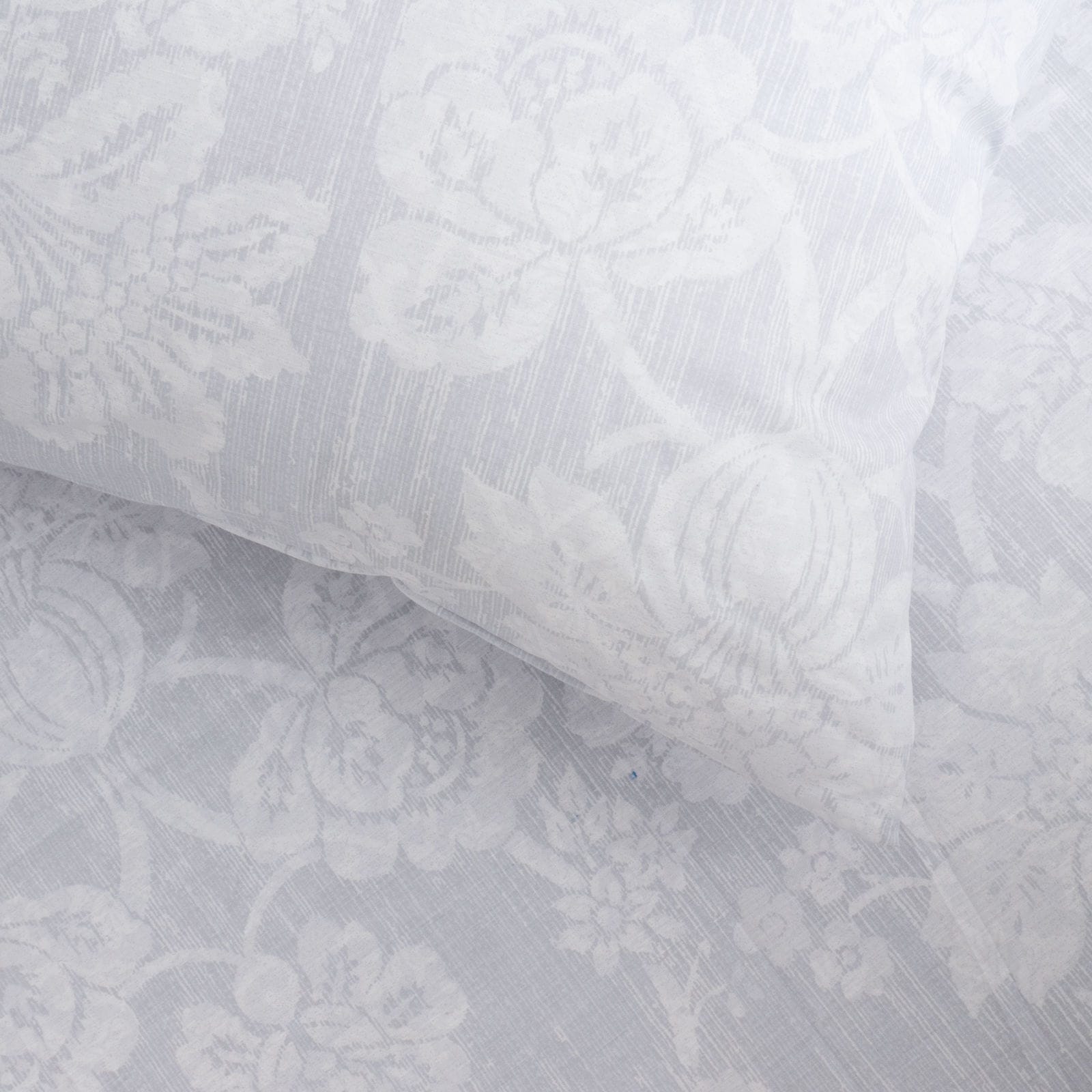 Soft Cotton King Quilt Set White Floral