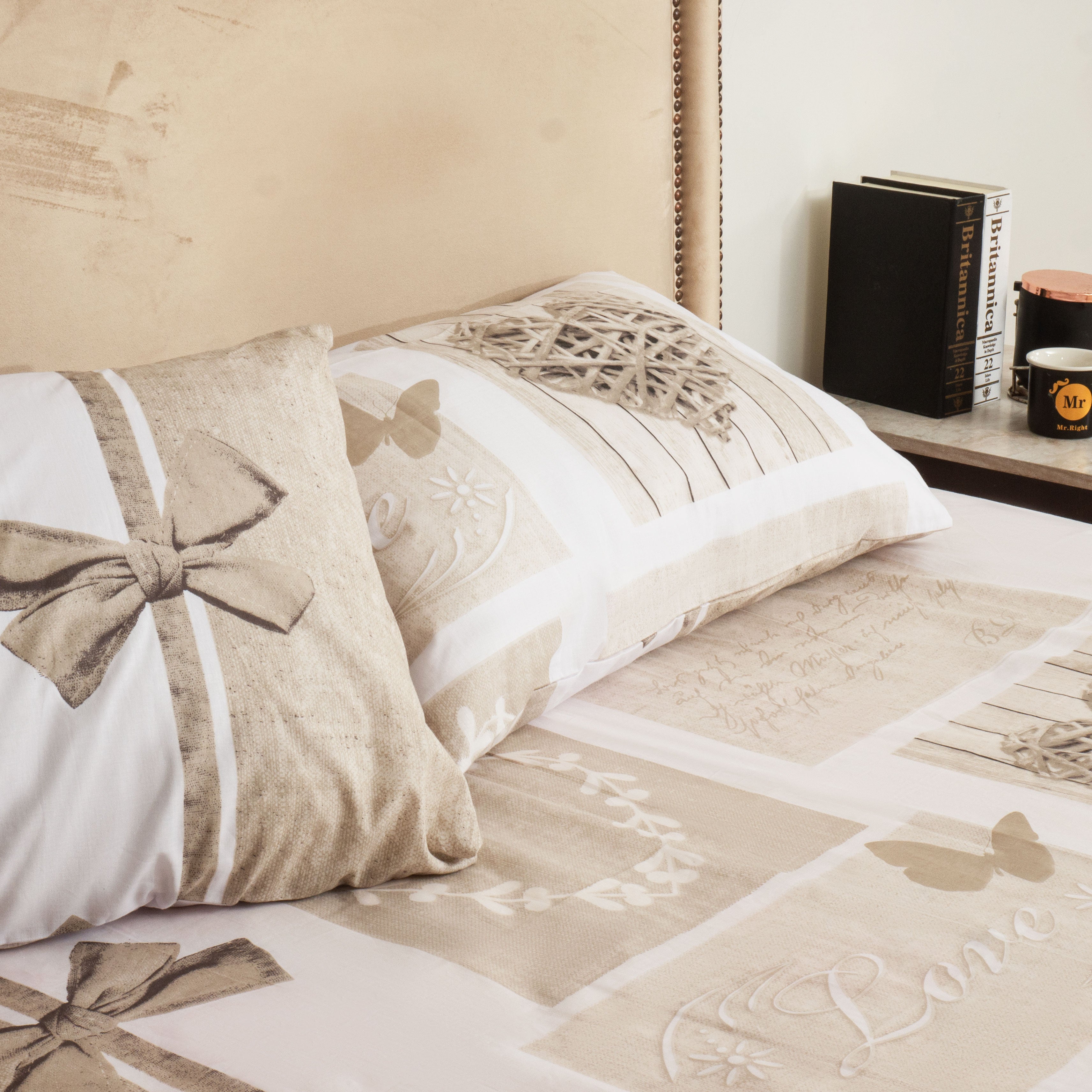 Heart King Bed Set