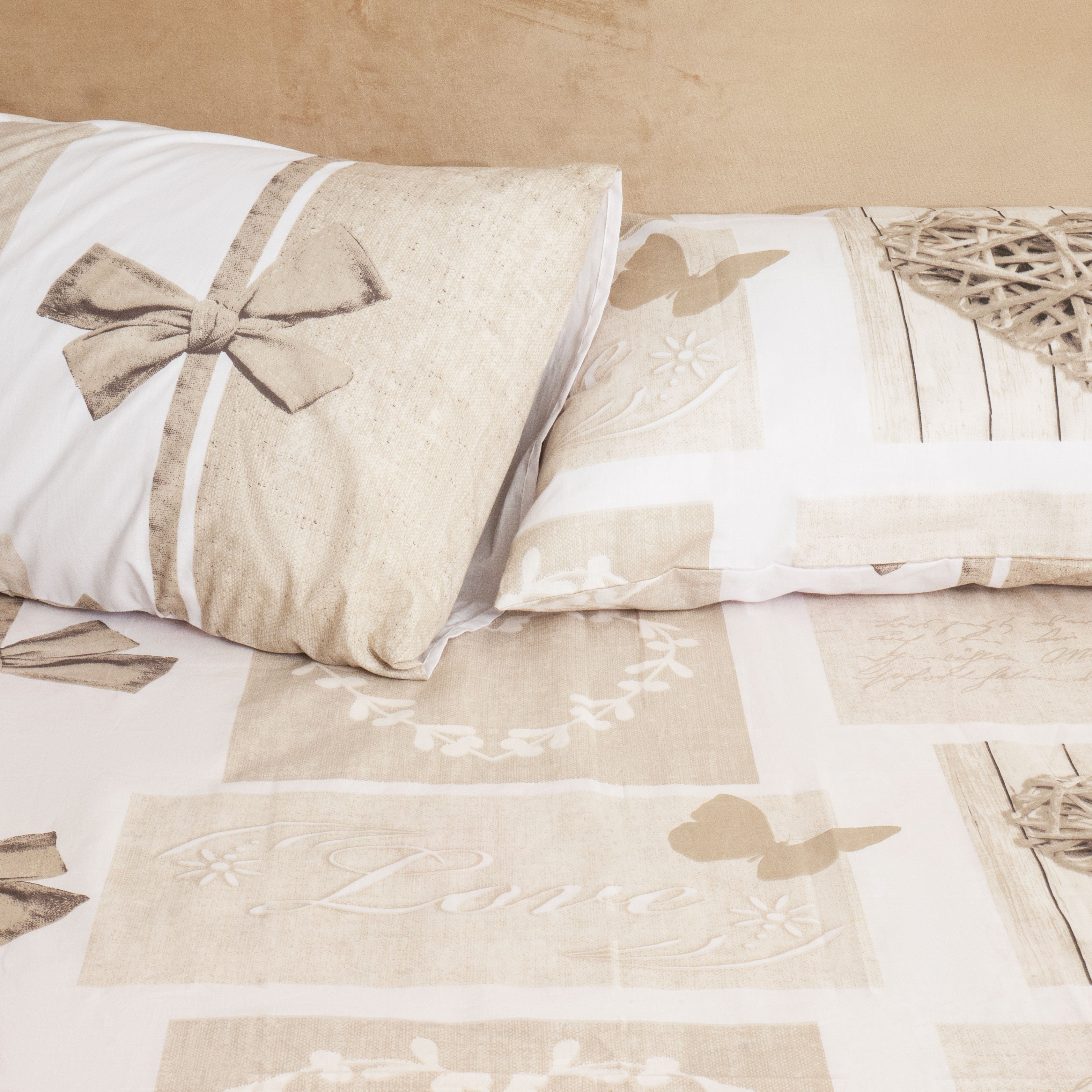 Heart King Bed Set
